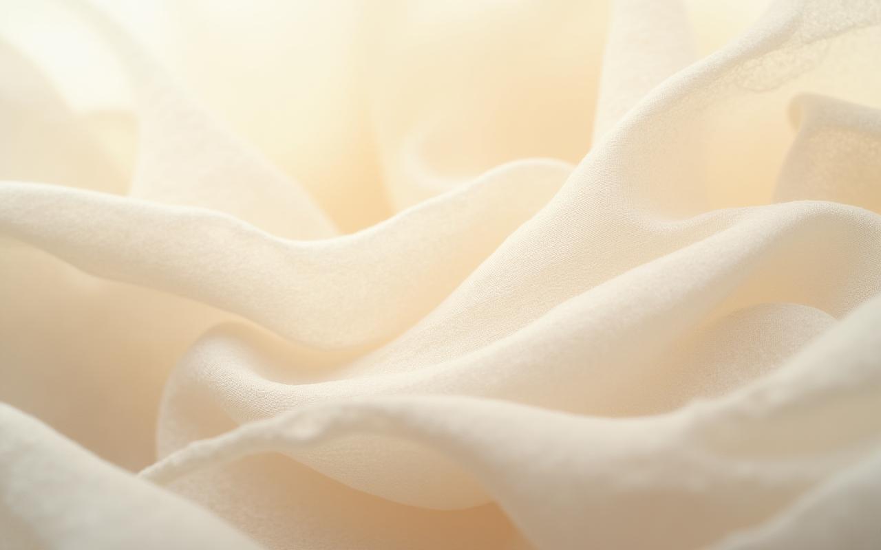 Astratto di un tessuto raffinato con giochi di luce e ombre